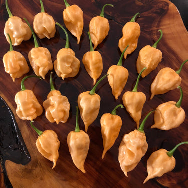 Peach Reaper (California Reaper) - Seeds - The Pepper Pantry (Formerly Marie Sharp's)